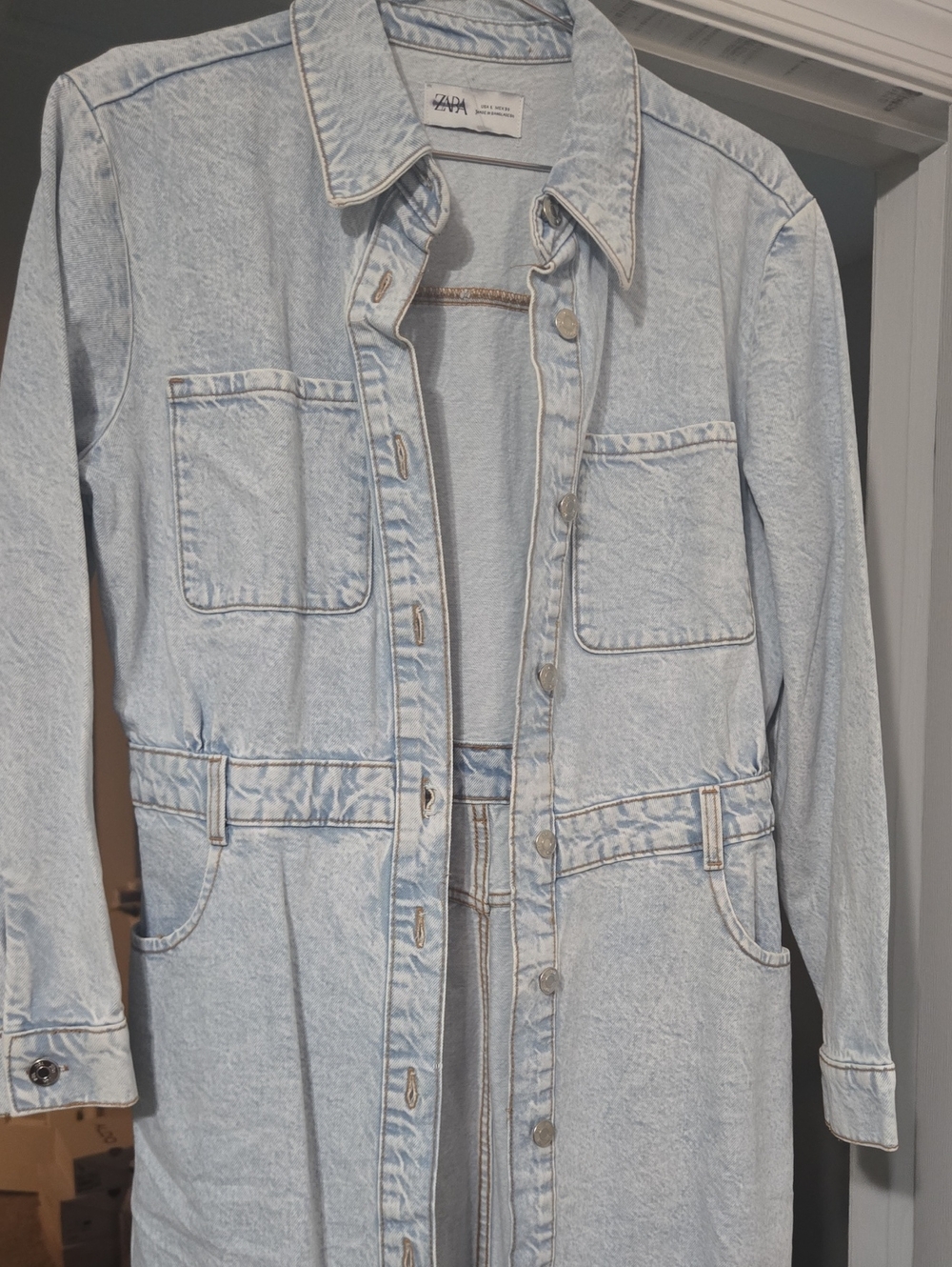 Denim Maxi Dress - Picture 13 of 13